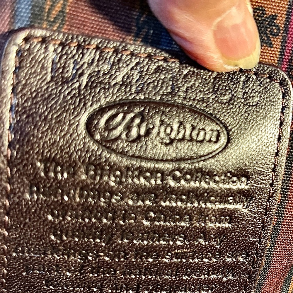 Brighton brown suede shoulder bag - Picture 5 of 11